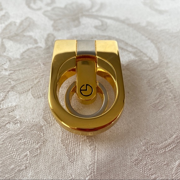 Goldlion Black Men's New Belt Polished Silver-tone Gold-tone Buckles - Picture 2 of 13